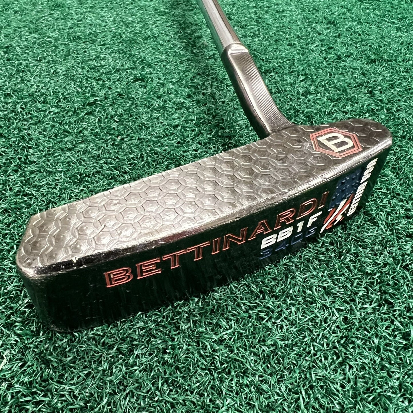 Bettinardi BB1F 2012 Putter 34" Men's Right Hand Original Steel Shaft w/Cover