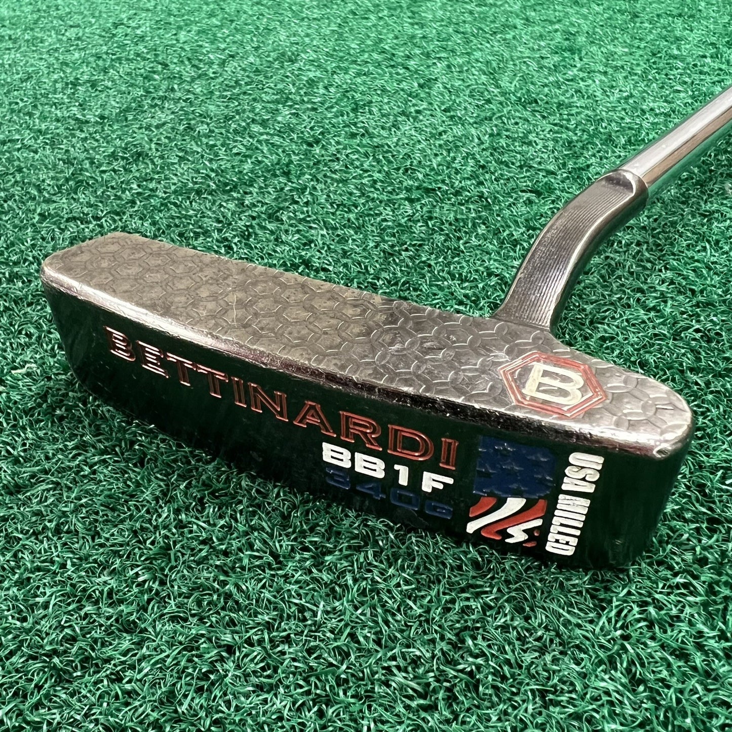 Bettinardi BB1F 2012 Putter 34" Men's Right Hand Original Steel Shaft w/Cover