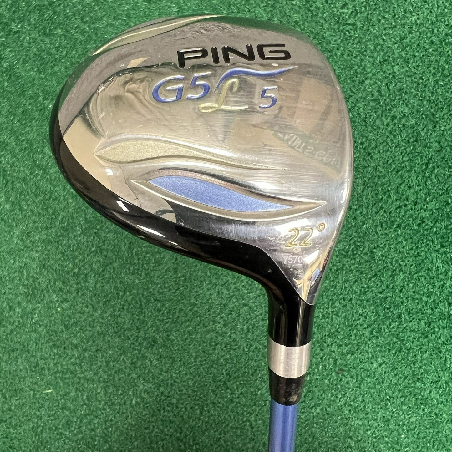 PING G5L #5 Fairway Wood Ladies Right Hand Women's Flex Graphite Shaft 41.5"