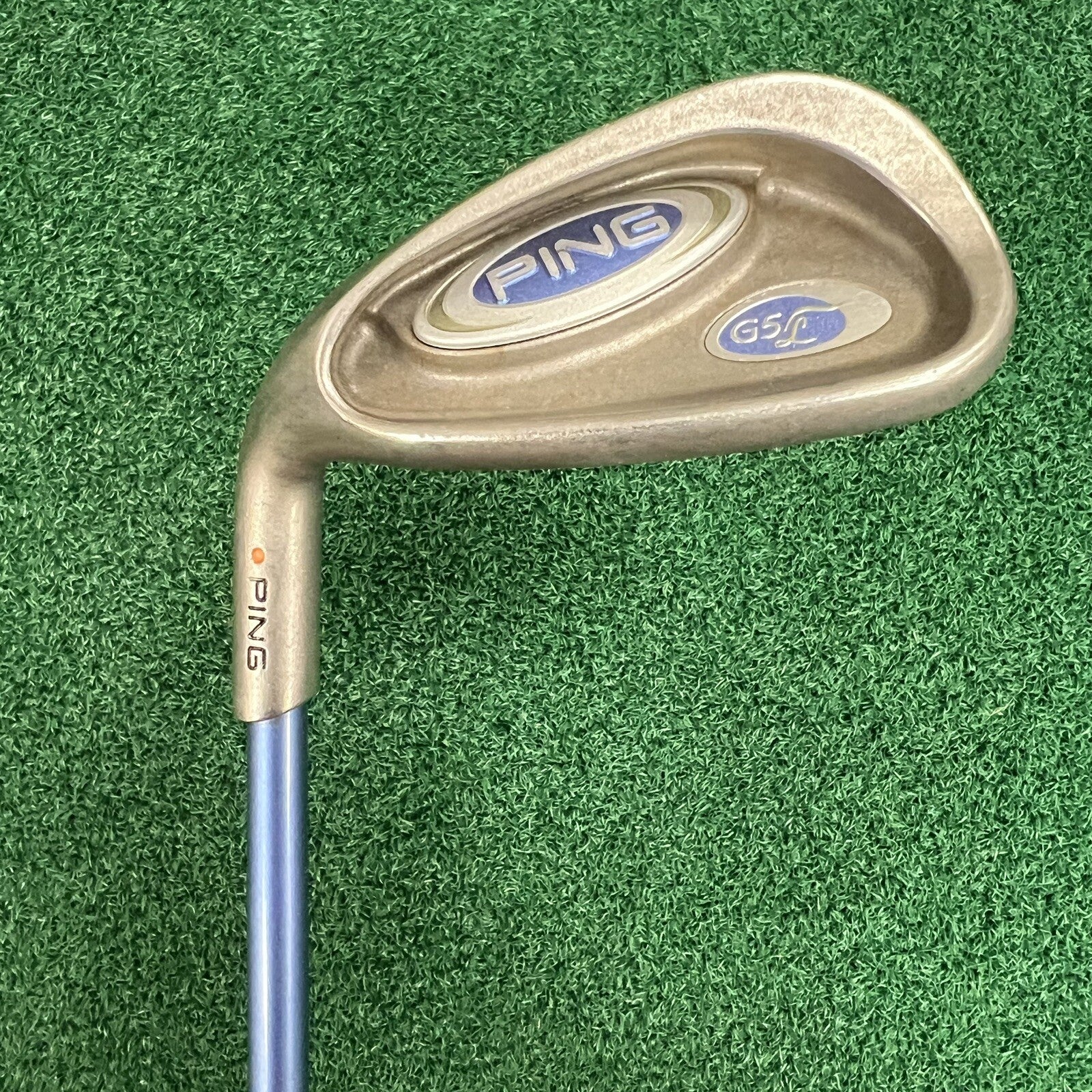 Ping G5L Pitching Wedge PW Orange Dot Ladies LEFT Hand Women's Flex Graphite
