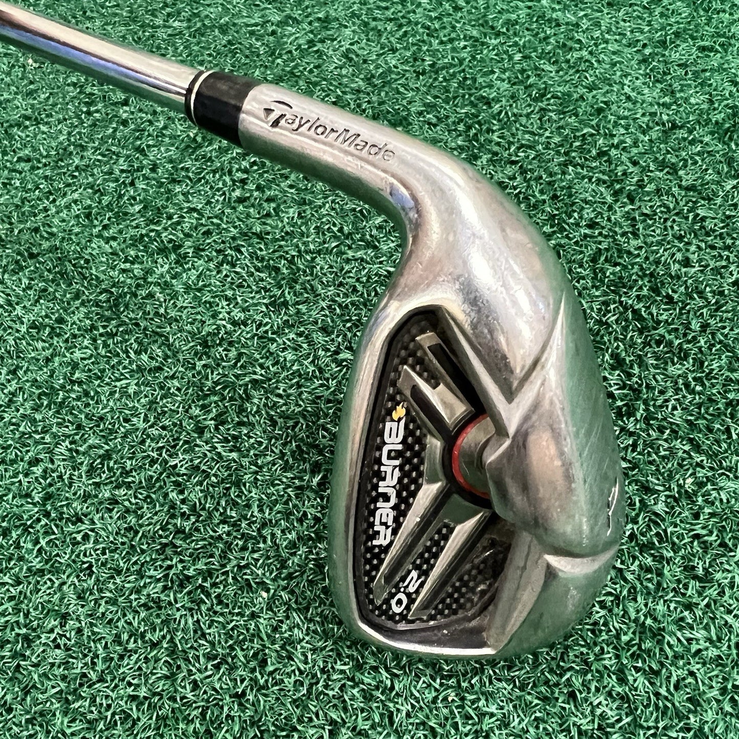 TaylorMade Burner 2.0 Single Iron Pitching Wedge PW Steel Regular Flex LEFT HAND