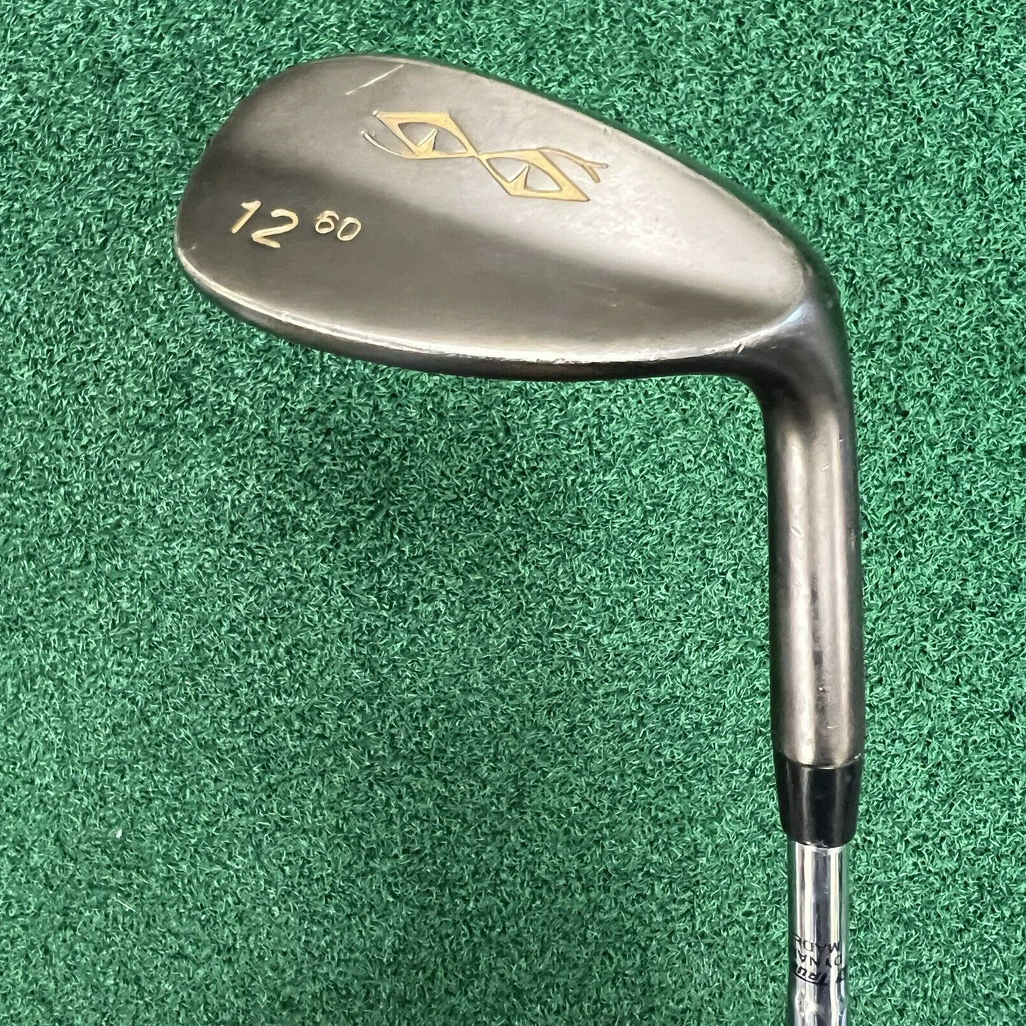Snake Eyes 60° 12° Lob Wedge LW Bronze Men's Right Hand Steel Shaft Regular Flex