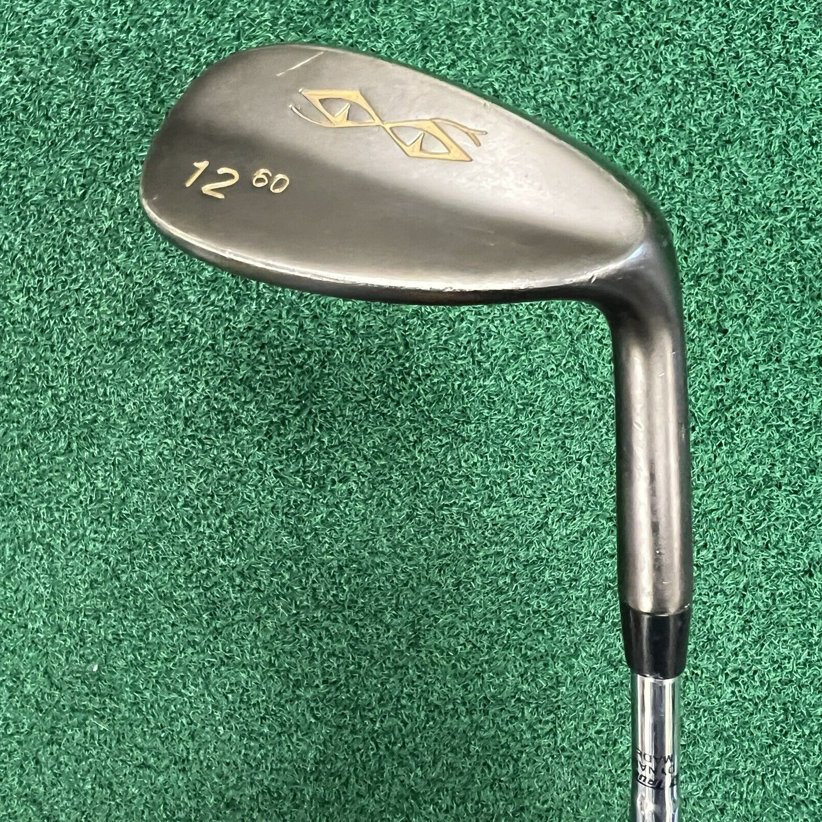 Snake Eyes 60° 12° Lob Wedge LW Bronze Men's Right Hand Steel Shaft Regular Flex