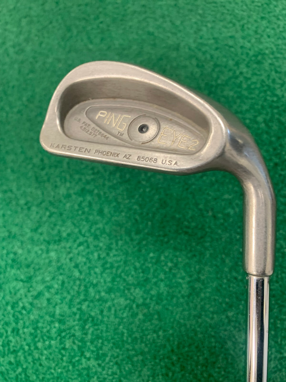 Ping Eye2 Black Dot 6 Iron RH Steel Shaft w/ Putter Grip 38" Length Regular Flex