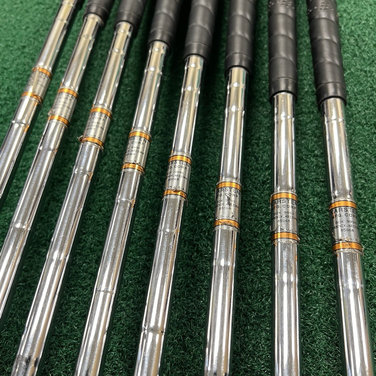 PING Zing Iron Set 3-PW+SW Black Dot MRH Matching Serial # Stiff Flex KTM Steel