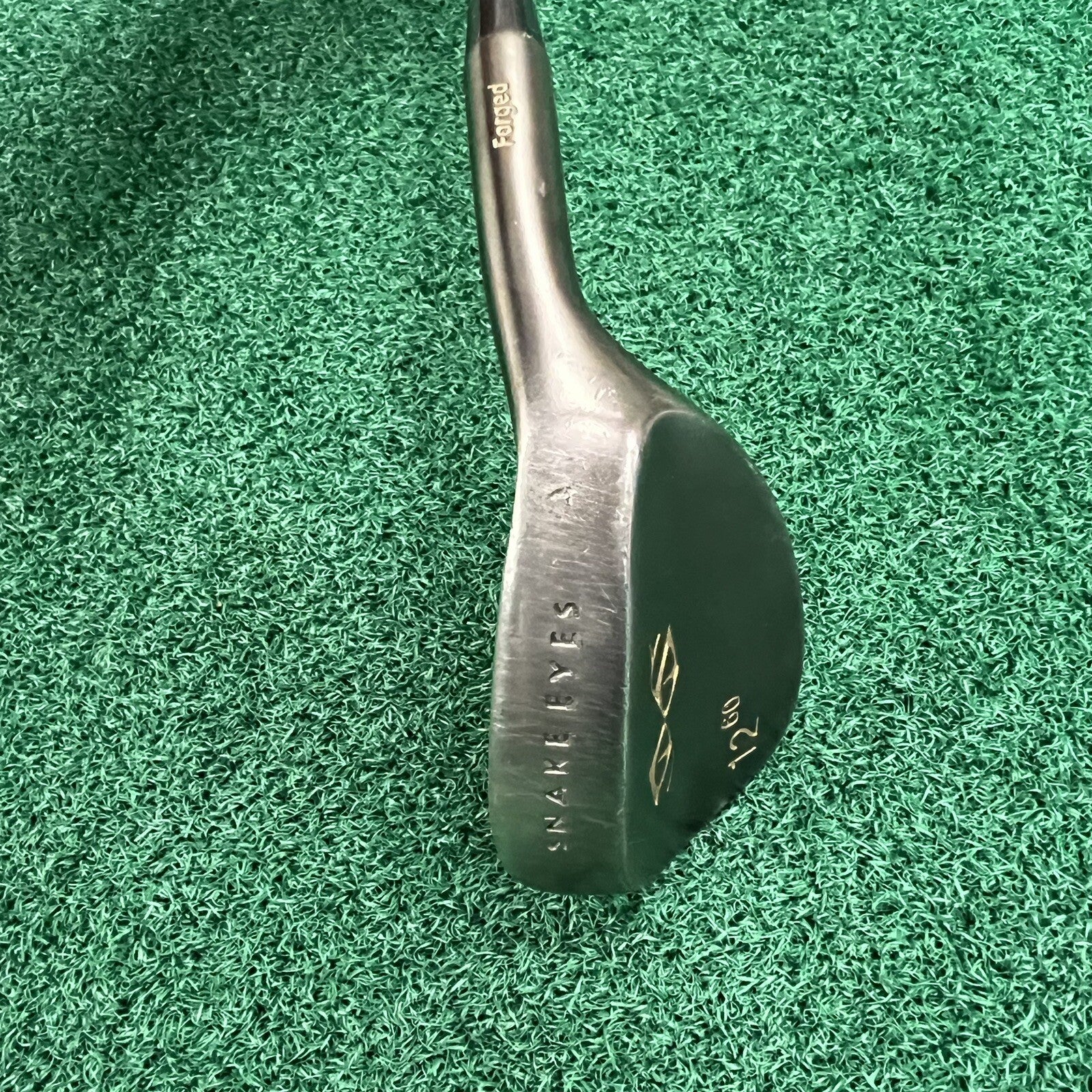 Snake Eyes 60° 12° Lob Wedge LW Bronze Men's Right Hand Steel Shaft Regular Flex
